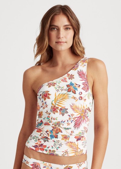 Women's Ralph Lauren Floral One-Shoulder Tankini | 298304SGV